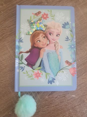 Carnet de notes reine des neiges Disney Neuf 