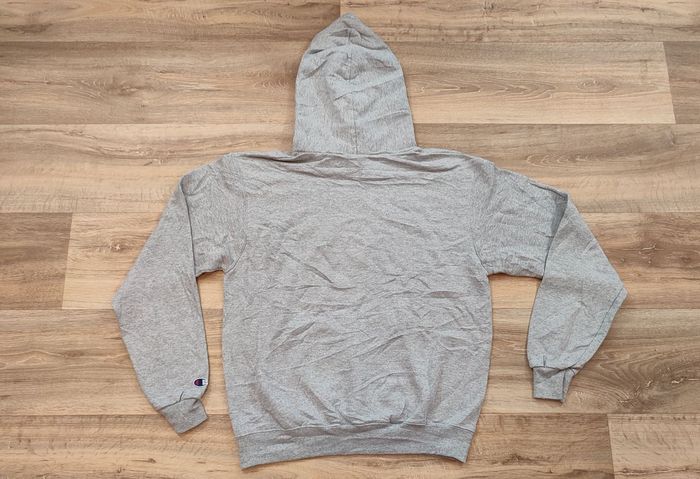 Vêtement Homme Sweatshirts Sweats pull à capuche gris Champion Authentic taille M #Retrostreet - photo numéro 3