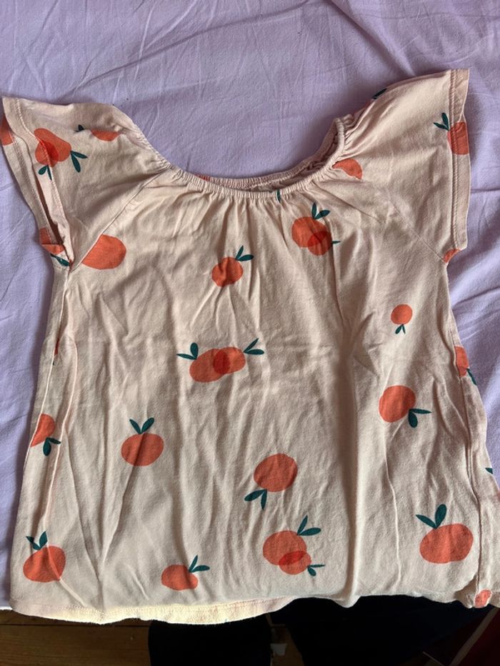 Lot 7 t-shirts fille 10 ans manches courtes - photo numéro 8