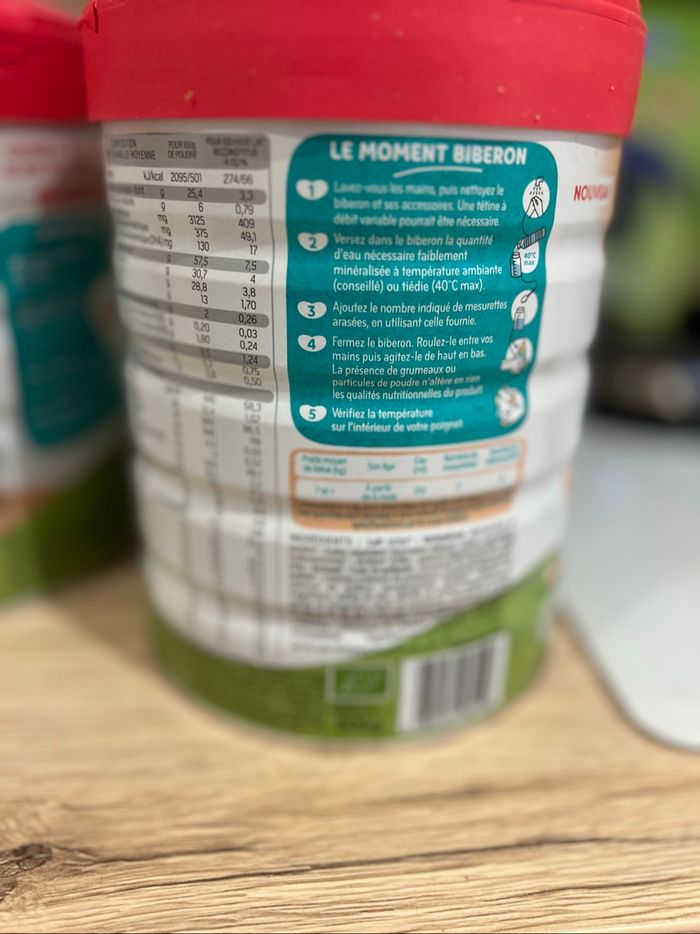 Lait Babybio optigest - photo numéro 4