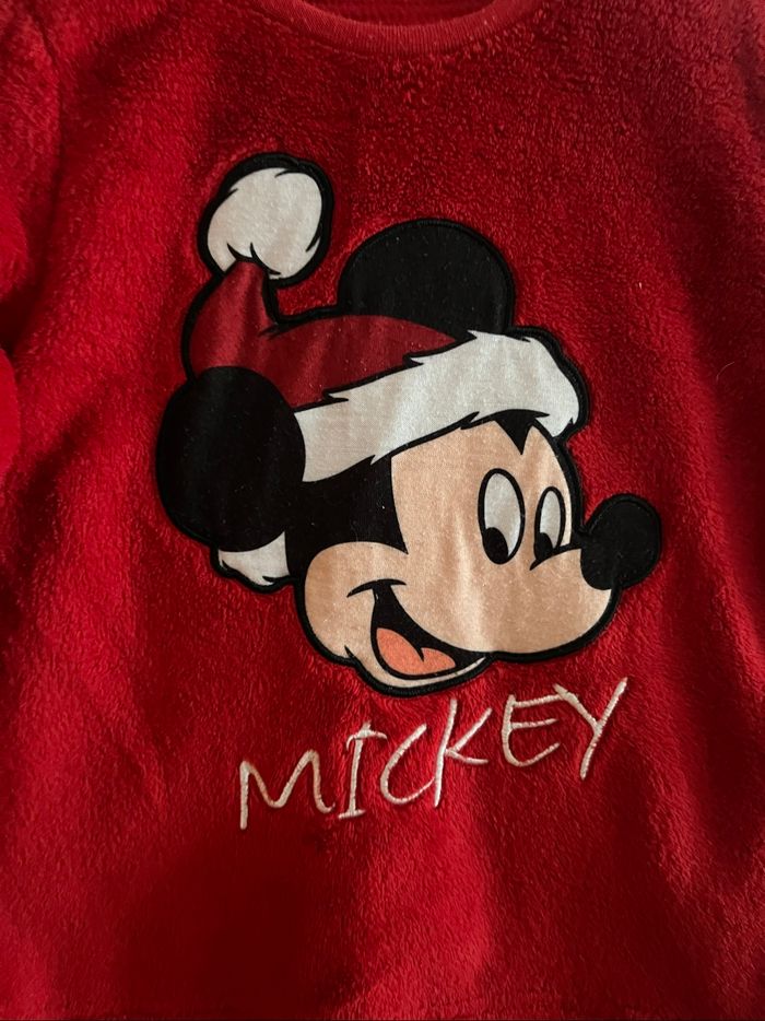 Pyjama Mickey Noël 3 ans - photo numéro 2