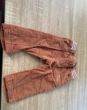 Pantalon velours mots d’enfants
