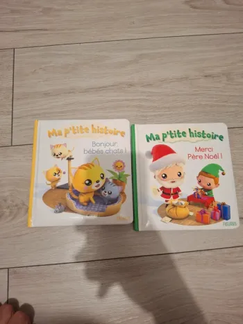 Lot 2 livres ma ptite histoire