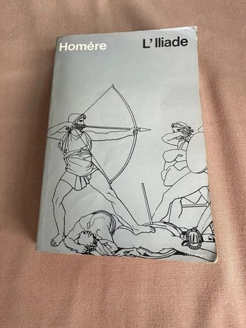 Livre Homère L’Iliade