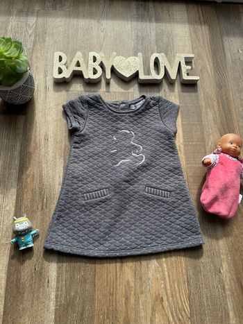 - Robe Lulu castagnette   - 12 mois -  Très bon état