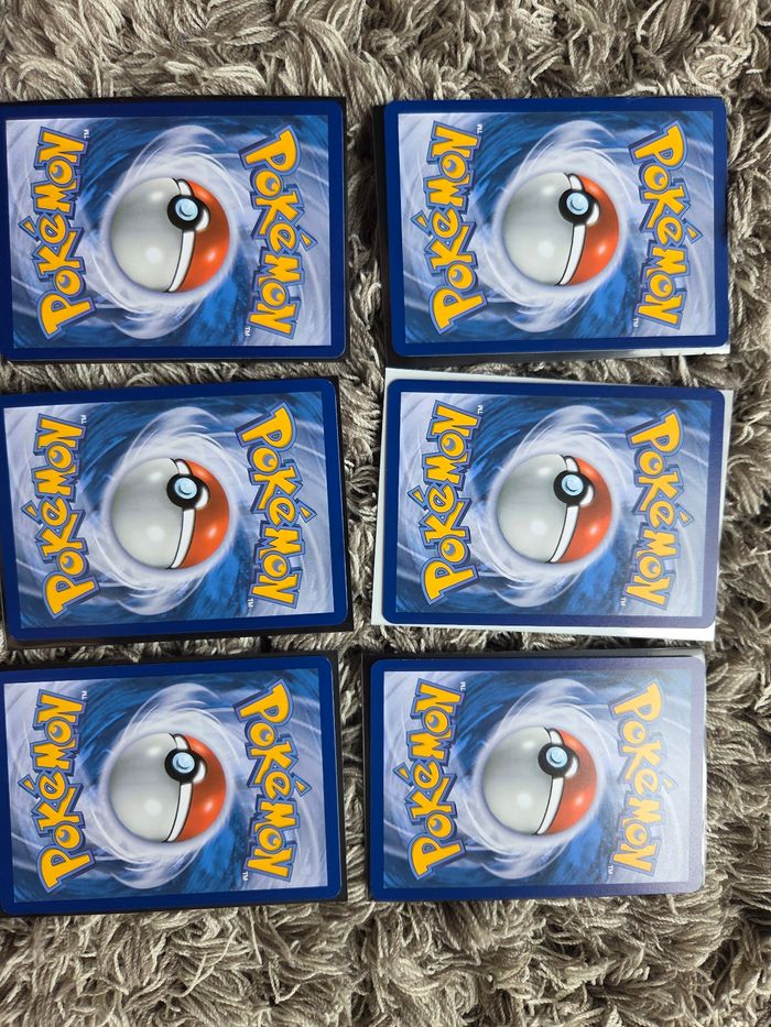 Lot cartes pokemon flamme blanche foudre noire - photo numéro 2