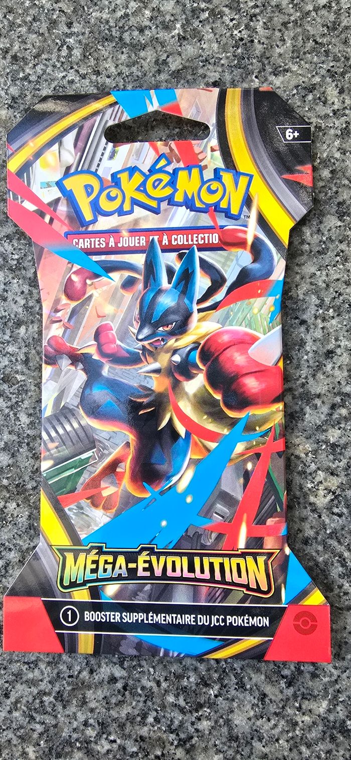 Pokemon booster sleeve mega evolution