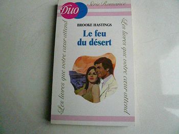 Brooke Hastings « Le feu du désert » neuf