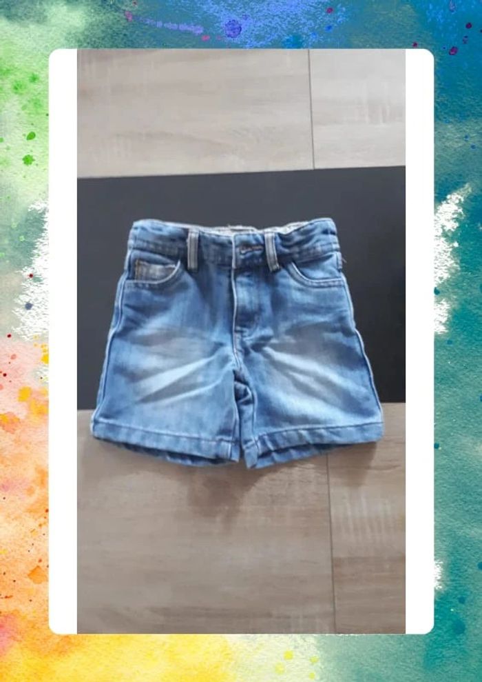 Lot 5 pantalons + 1 short en jeans 2 ans - photo numéro 6