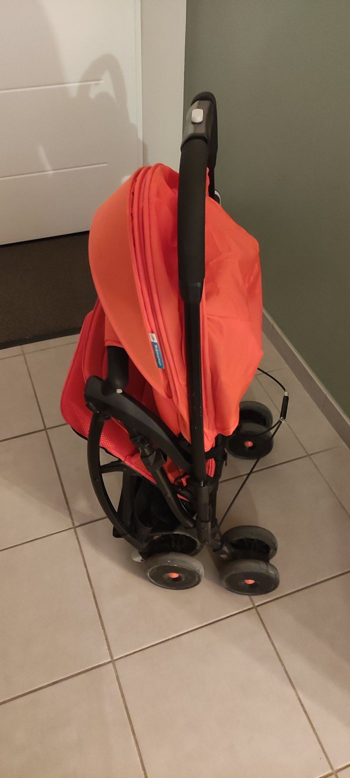 Poussette réversible 1er âge Prémaman Orchestra rouge - photo numéro 8