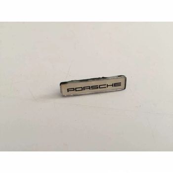 Plaque immatriculation pièce détachée miniature Porsche Boxster 1/18 Maisto #A24