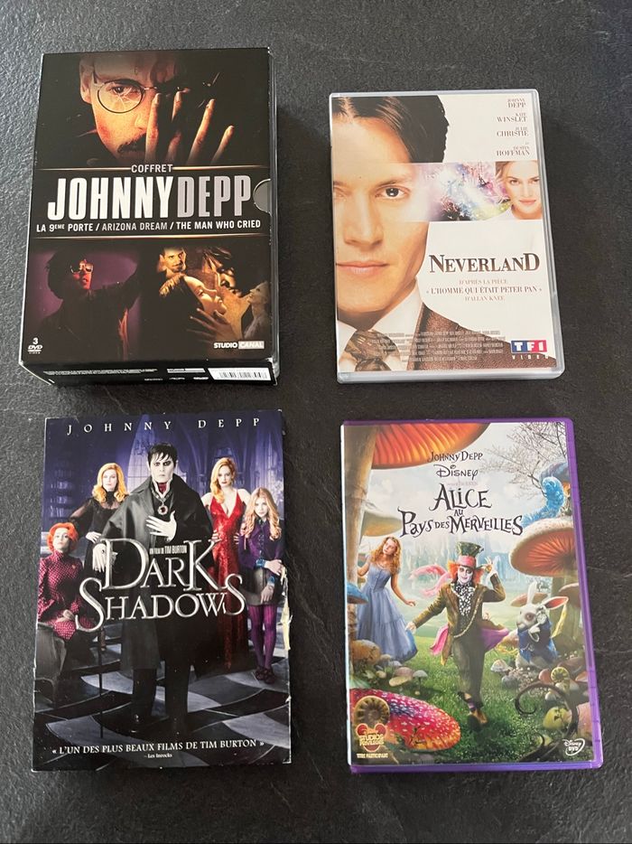 Lot DVD films JOHNNY DEEP - photo numéro 2