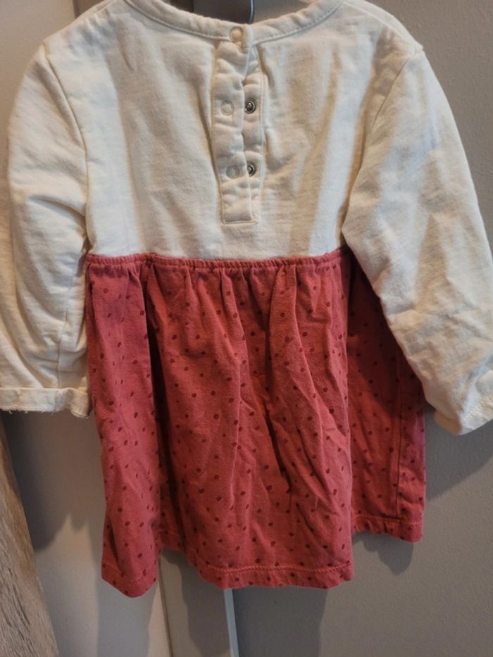 Ensemble Robe et legging Disney Marie (Aristochats) 12 mois - photo numéro 4