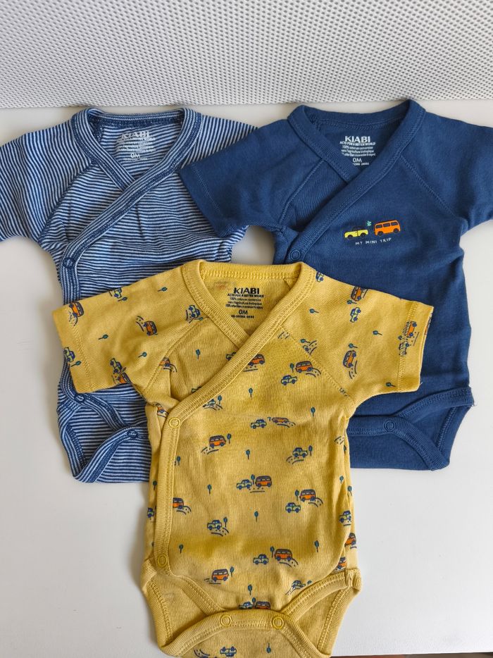Lot de 3 bodies naissance