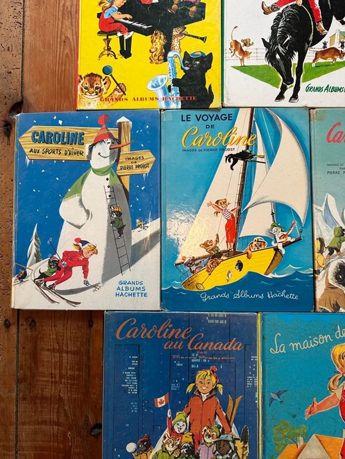 Grands albums Hachette anciens couleurs - Lot de 7 livres Caroline Pierre Probst - photo numéro 5