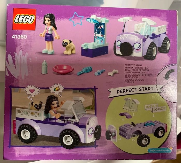 Lego Friends 41360 : La clinique vétérinaire mobile d'Emma - photo numéro 2