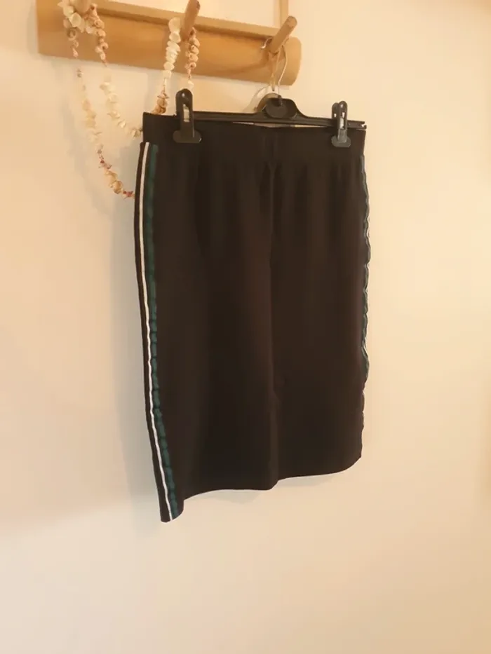 Jupe droite stretch