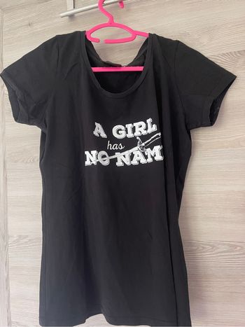 T-shirt noir