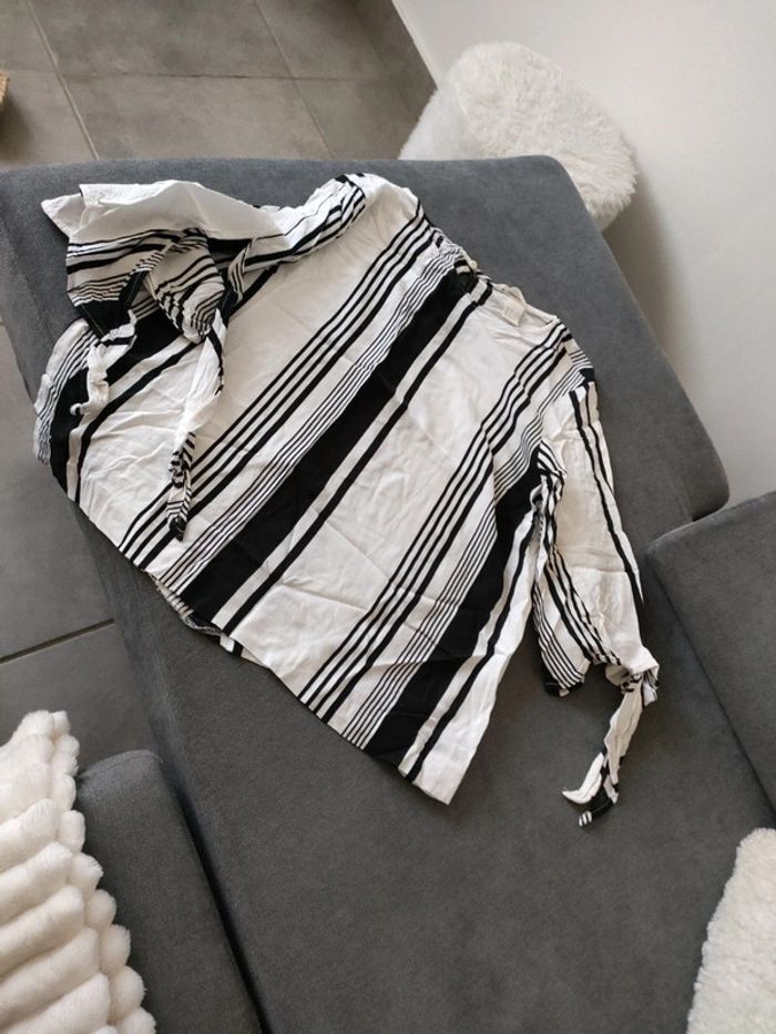 Blouse demi manche