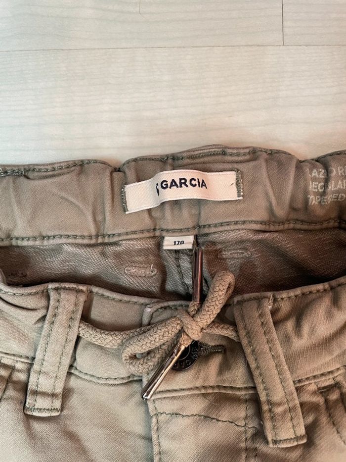 Jean garçon vert kaki 170 Garcia - photo numéro 3