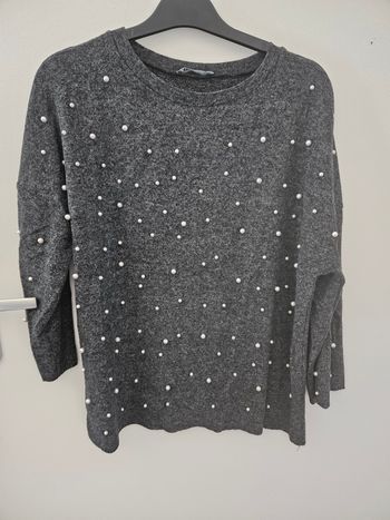 Pull perle Zara
