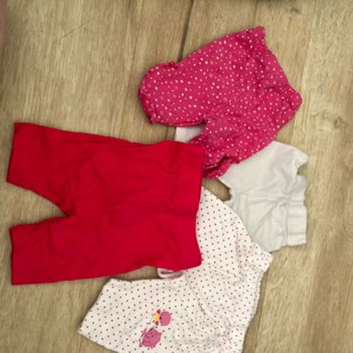 Lot de leggins 1 mois
