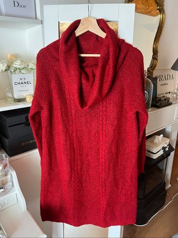 Robe pull épaisse rouge Primark T.M hiver TBE 🔴