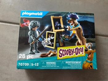 Playmobil neuf Scooby-Doo avec chevalier noir  70709