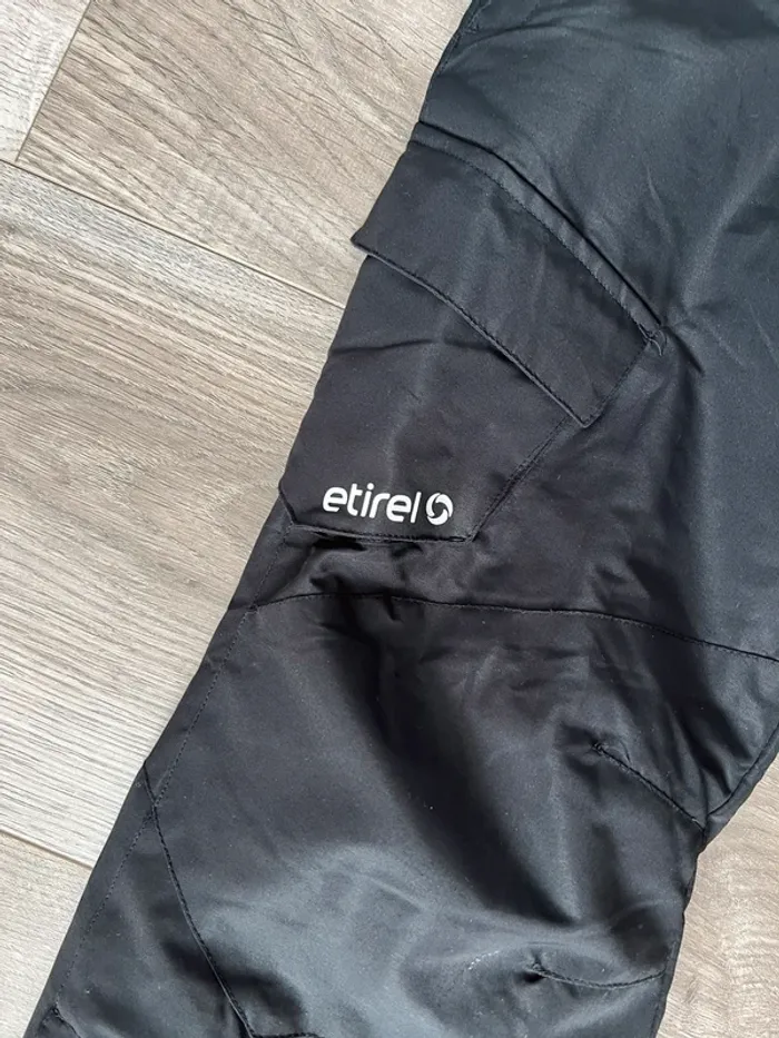 Pantalon de ski noir 10 ans - photo numéro 2