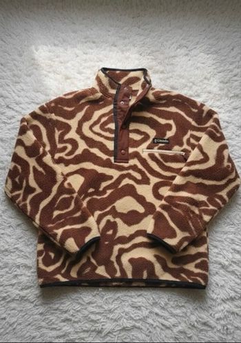 Pull polaire Columbia helvetia sherpa marbré