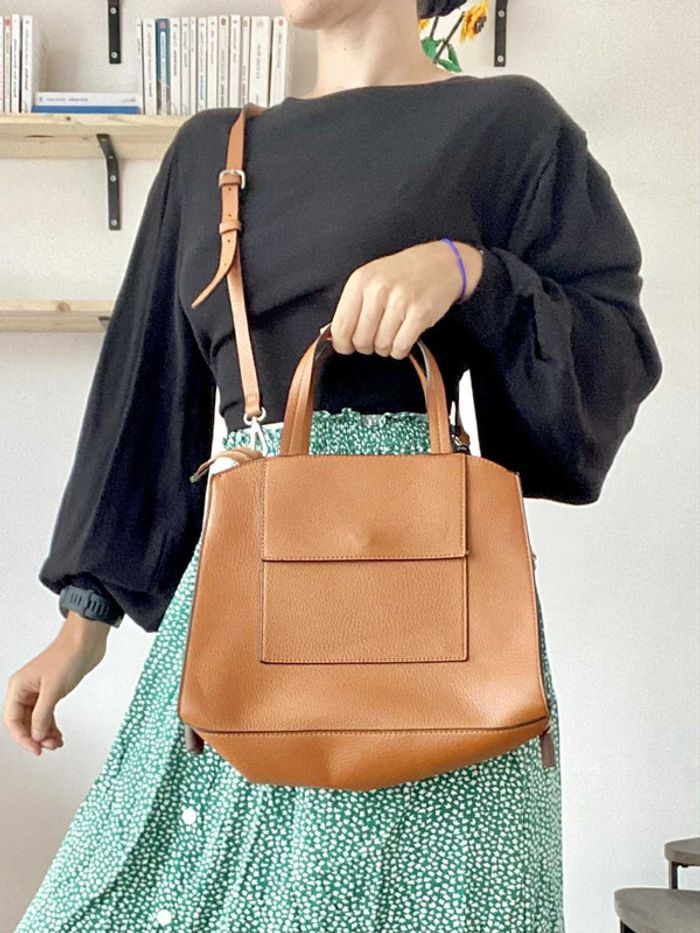Sac à main marron - photo numéro 2