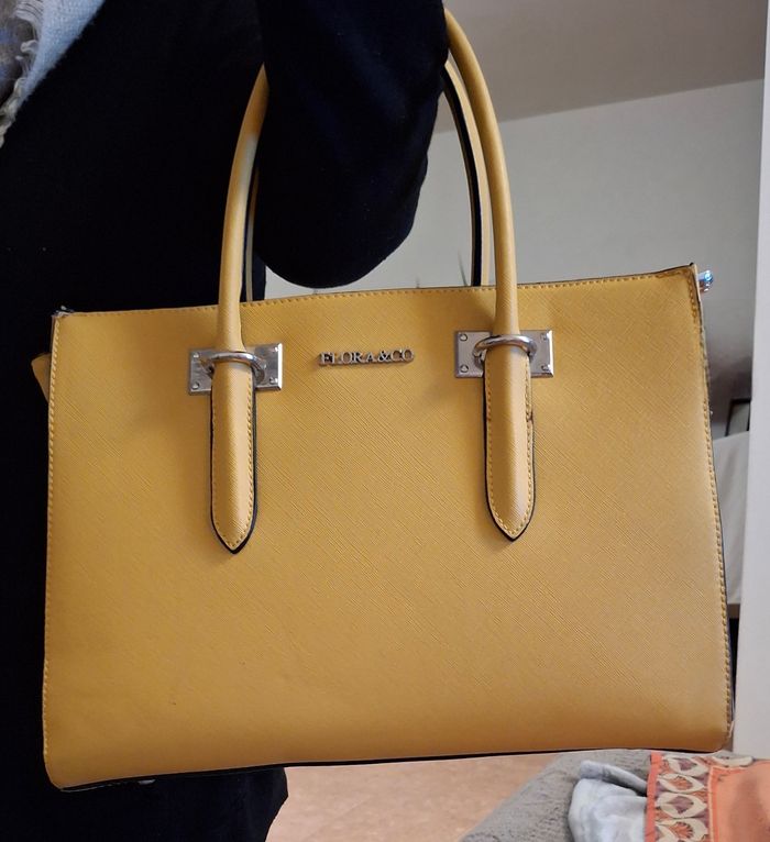 Sac à main jaune moutarde - photo numéro 10