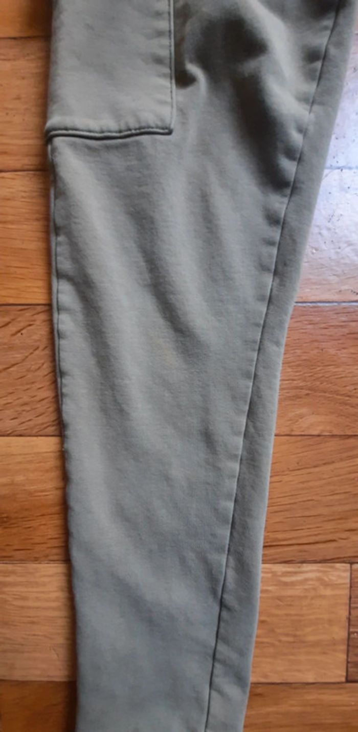 Pantalon kaki taille élastique Taille XS - photo numéro 2