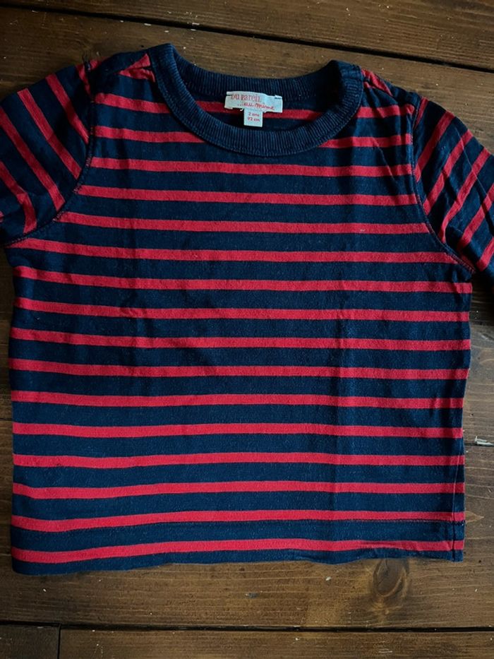 Lot de 2 tee shirts manches longues enfant bébé garçon - photo numéro 6