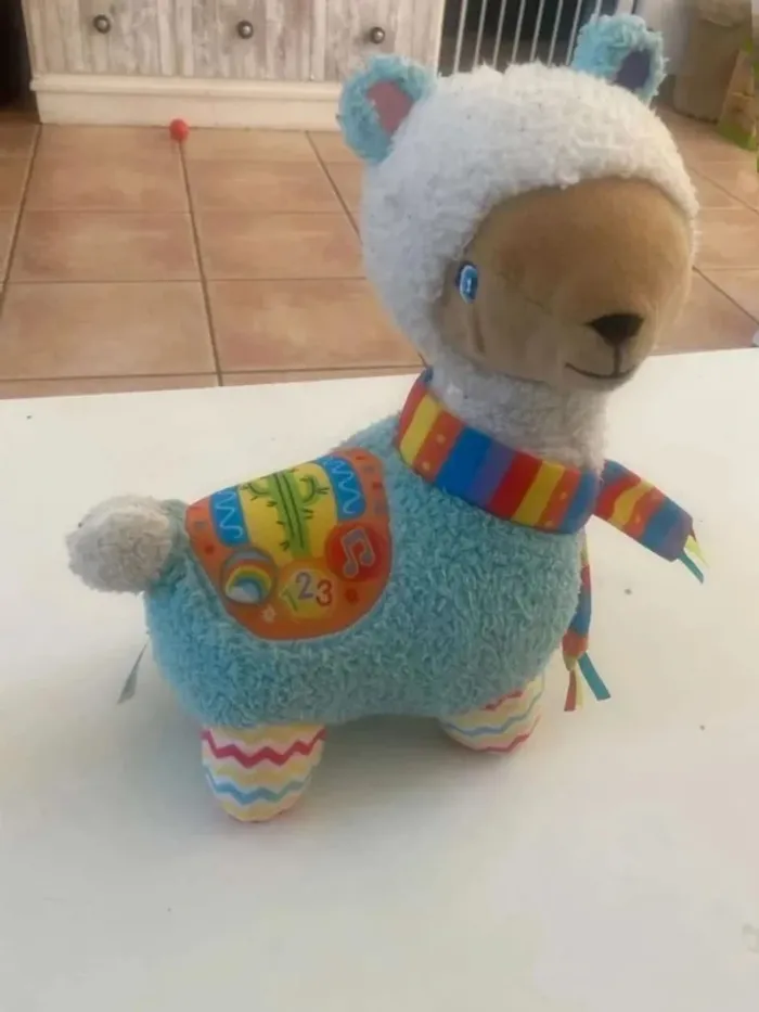 Peluche  musicale, lama - photo numéro 2