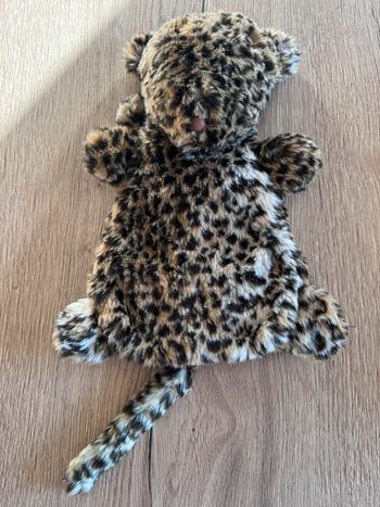 Range pyjama sac peluche léopard catimini neuf sans étiquette