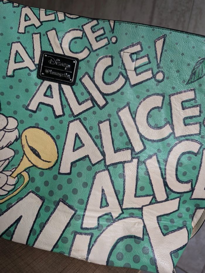 Sac fourre tout Alice vert - photo numéro 9