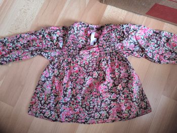 Blouse Jacadi à Smocks - 12 mois