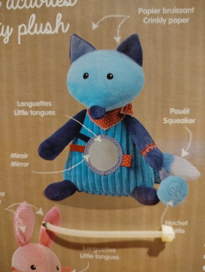 Peluche d'activités renard 🦊 - photo numéro 5