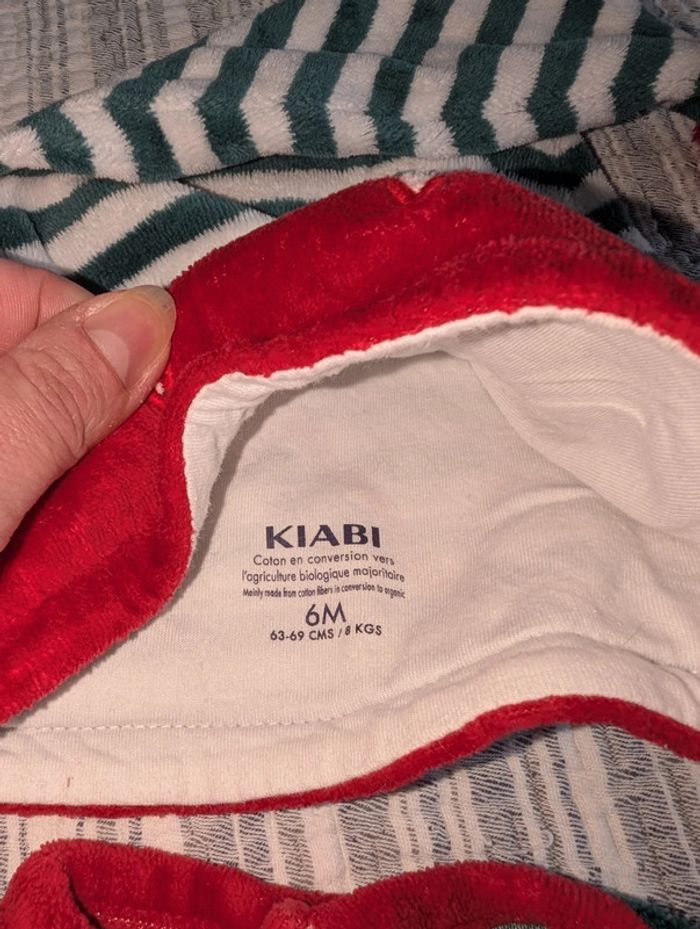 Pyjama de Noël Kiabi 6 mois - photo numéro 4