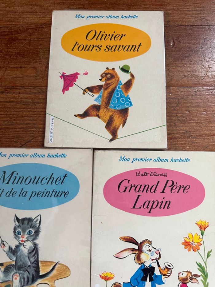 Mon premier album Hachette - lot de livres anciens vintage bd blancs Pierre Probst.. - photo numéro 3