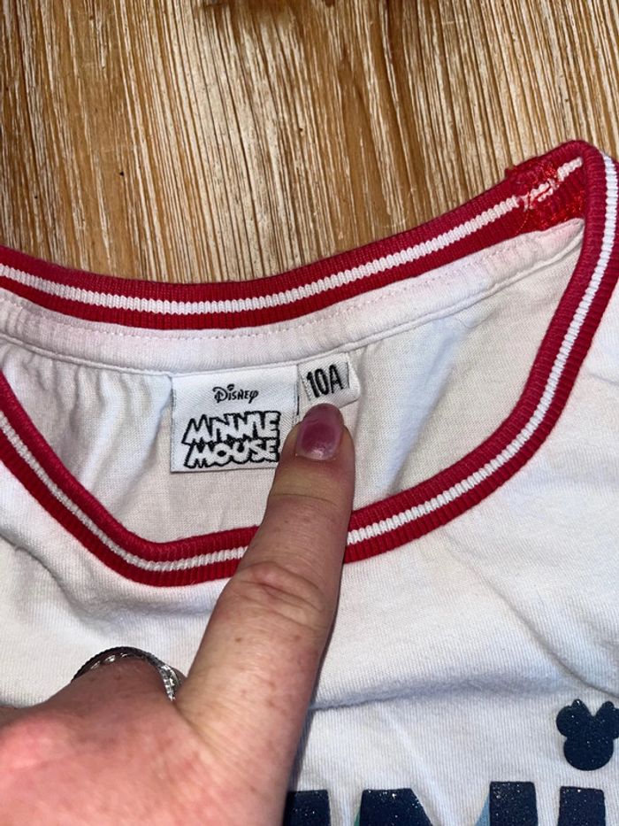 Teeshirt Minnie 10 ans - photo numéro 3