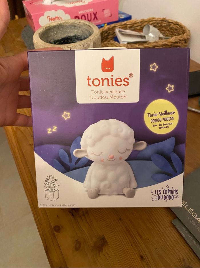 Tonie Veilleuse Doudou Mouton