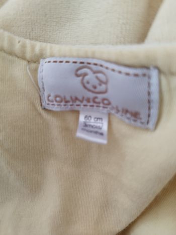 Grenouillère pour bébé doublée taille 3 mois