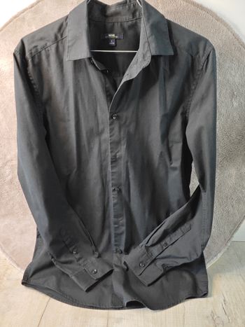 Chemise noir Kiabi