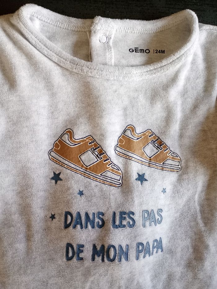 Pyjama velours bébé - photo numéro 2