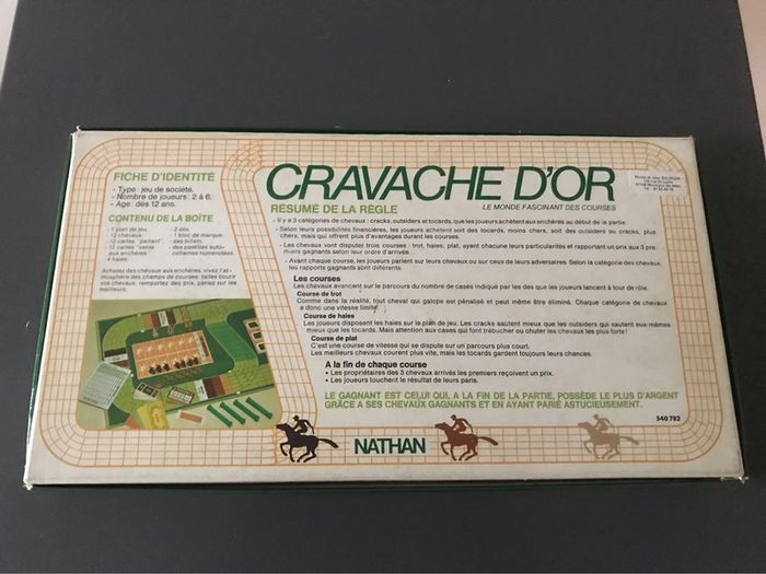 Jeu de société cravache d’or Nathan - photo numéro 9