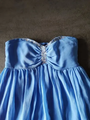 Robe Kiabi bleu/stars 36