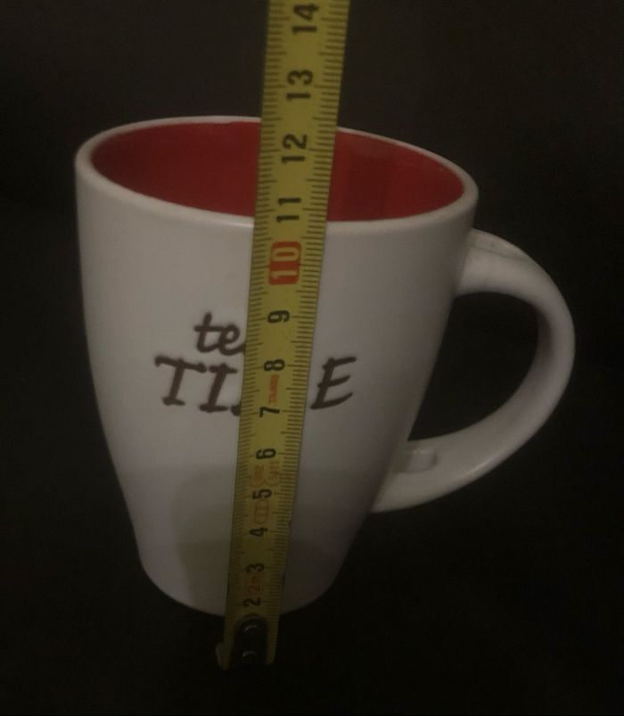 Mugs »Tea Time »blancs et rouges - photo numéro 5