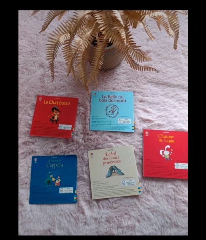 Lot de 5 livres neufs. Chat beauté. Belle au bois dormant,etc - photo numéro 2